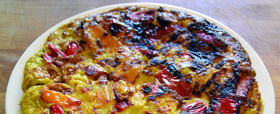 Cornelio and Scamorza Omelette